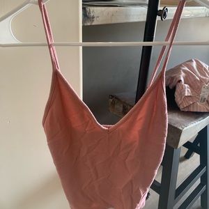 Brandy melville pink crop tank